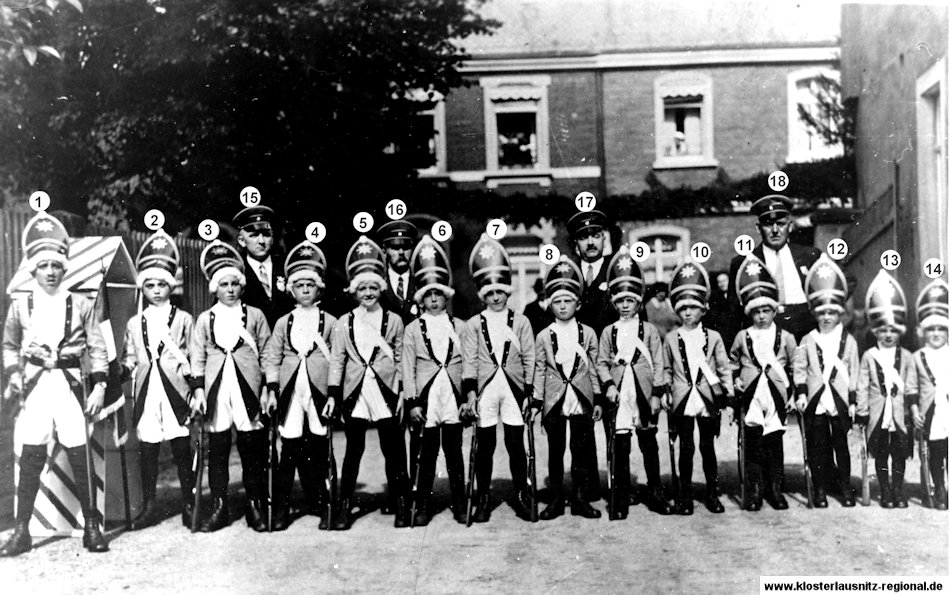 1932 Kindergruppe des Militärvereins 