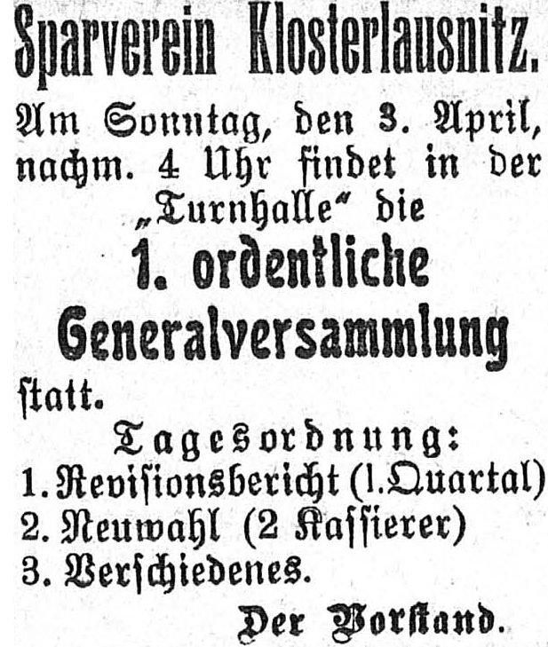 1927-04-03 Kl Sparverein