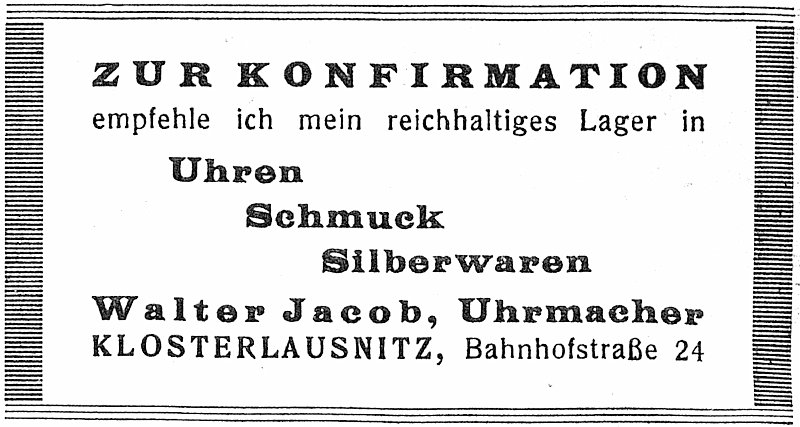 1927-04-09 Kl Uhrmacher Jakob