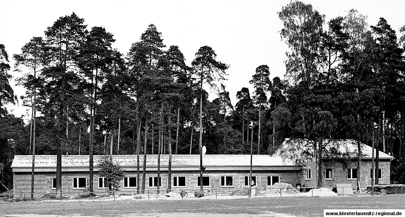 Baumaßnahmen zum Bau der Mehrzweckhalle mit Sportlerheim 1974