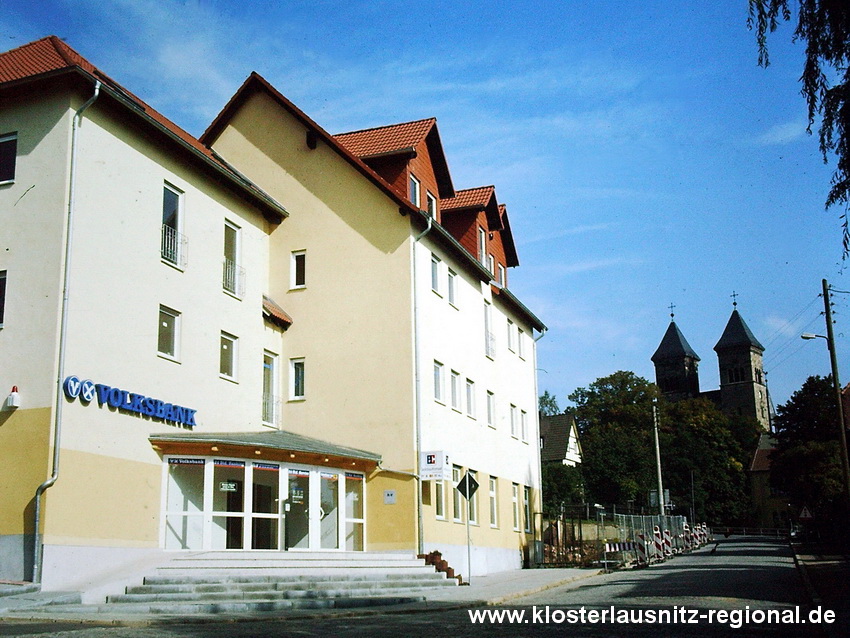 Die neu gebaute Volksbank