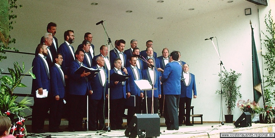 Männergesangsverein Bad Klosterlausnitz - Fotos um 1998