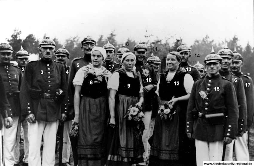 Freiwillige Feuerwehr Klosterlausnitz Foto vermutlich 1902